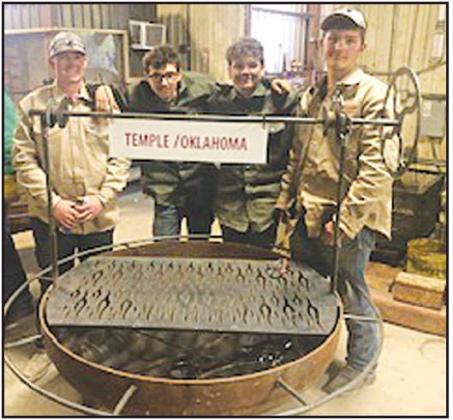 Four Temple FFA Students Bring Home Lots of Prizes