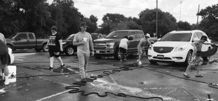 Walters Football Boys Had Great Success WithTheir Car Wash Fundraiser